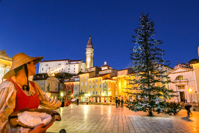 Advent a szlovén tengerparton…